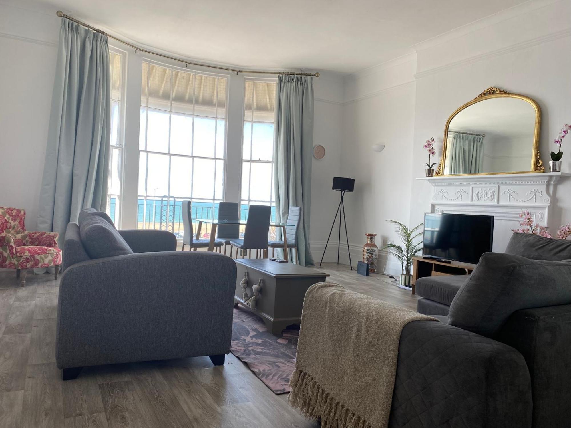 Апартаменти Period Sea View Flat In Гастінгс Екстер'єр фото